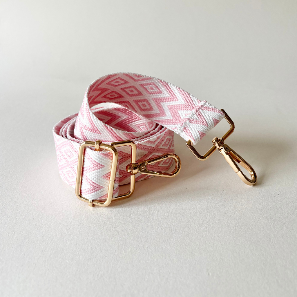 Pink Chevron Replacement Strap