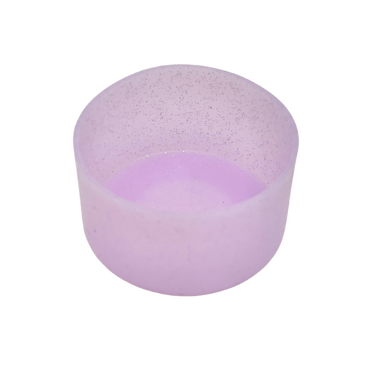 Purple Glitter Water Bottle Boot