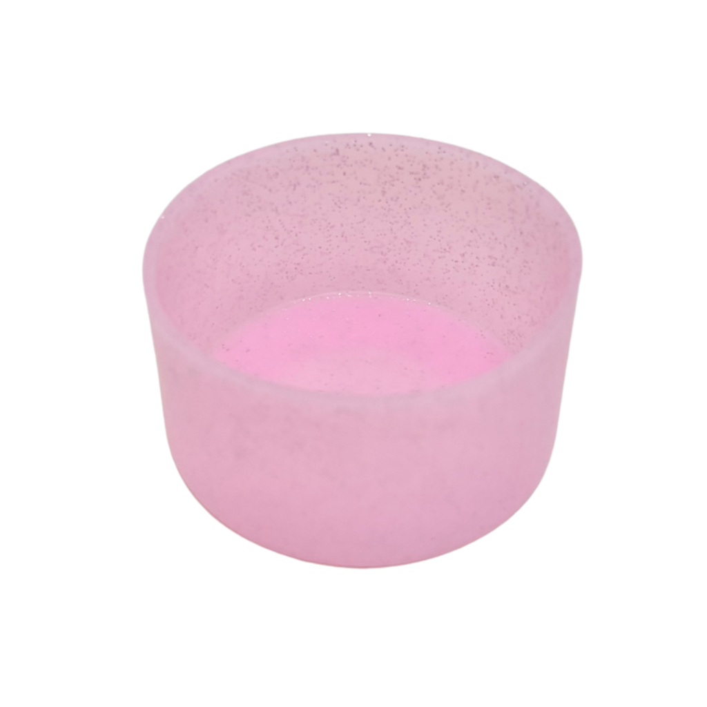 Pink Glitter Water Bottle Boot