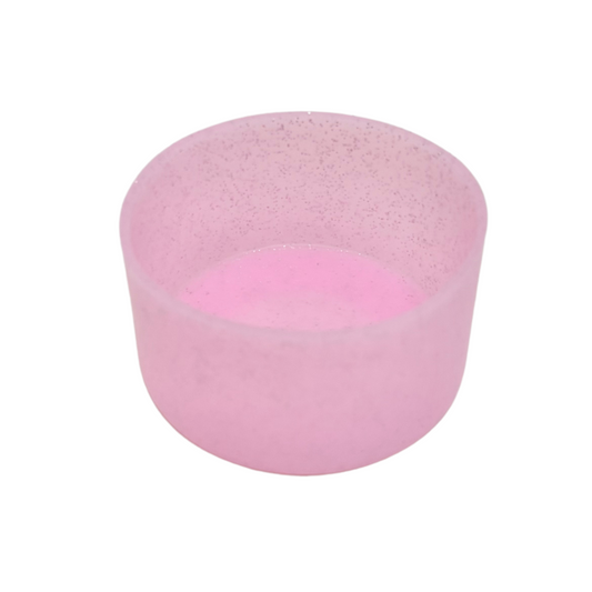 Pink Glitter Water Bottle Boot