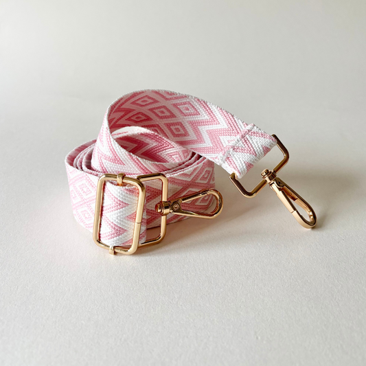 Pink Chevron Replacement Strap